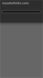 Mobile Screenshot of myadultsite.com
